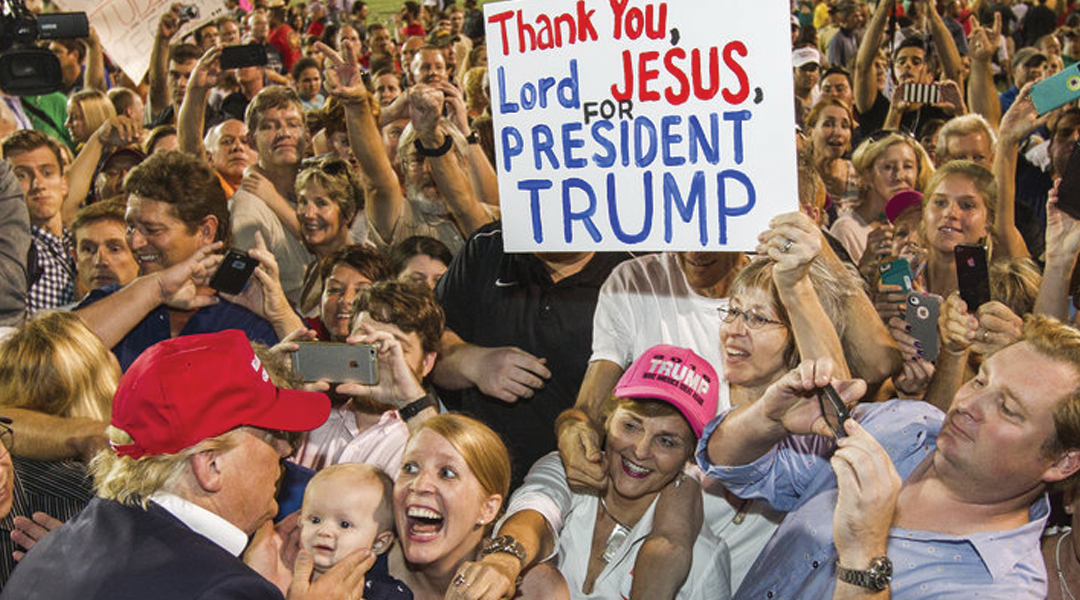 If You Remove Christian Voters, He’s Not President.