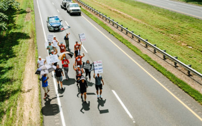 Fauquier Times – Faith leaders’ march passes Warrenton on the way to Washington, D.C.