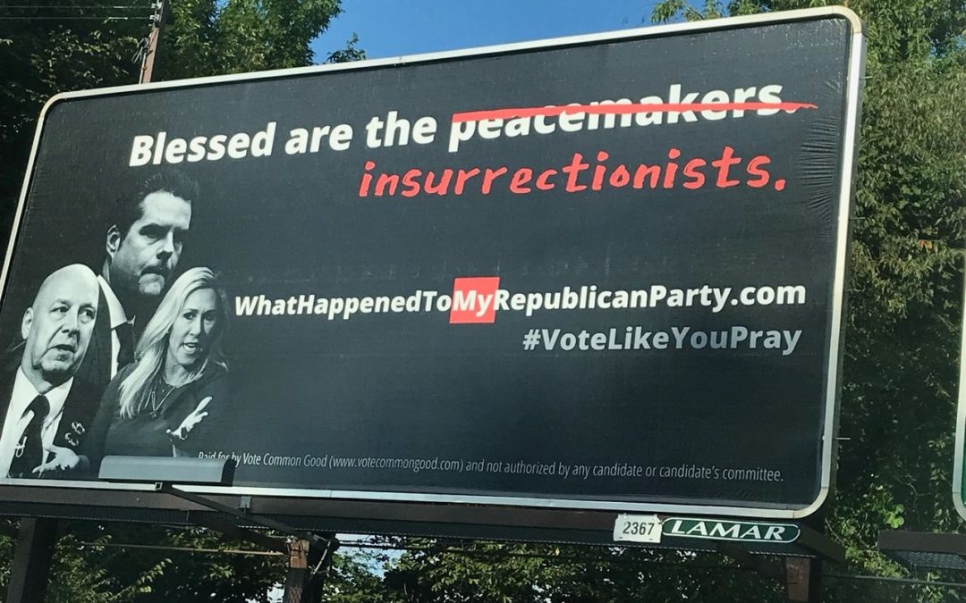 Penn Live – In billboards, evangelical group urges faith voters to ditch support of Mastriano