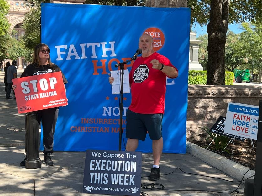 KXAN Austin – Faith leaders rally at Texas State Capitol, calling on Abbott to halt Ramirez execution