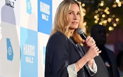 Daily Mail – Julia Roberts urges wives of Trump supporters to secretly vote for Kamala Harris in evangelical group video